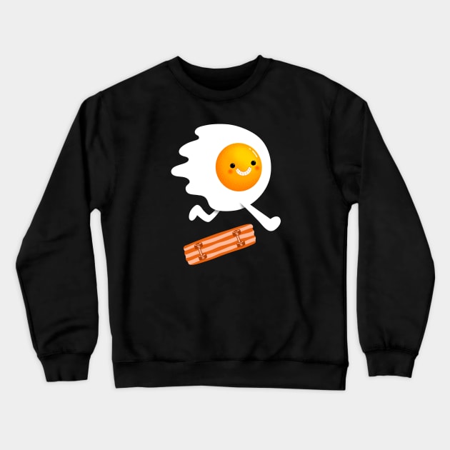 Eggboarder Crewneck Sweatshirt by quilimo